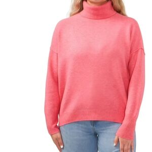 Vince Camuto Coral Turtleneck Sweater